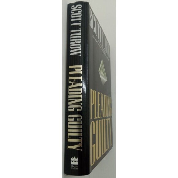 Pleading Guilty by Scott Turow – VG+ Legal Thriller Hardcover with DJ - Picture 3 of 11
